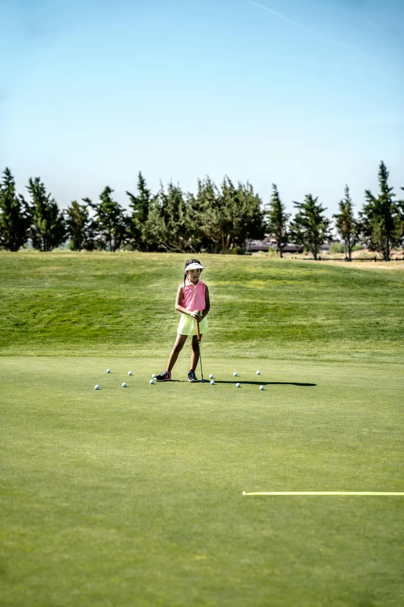 Golf course event landscape