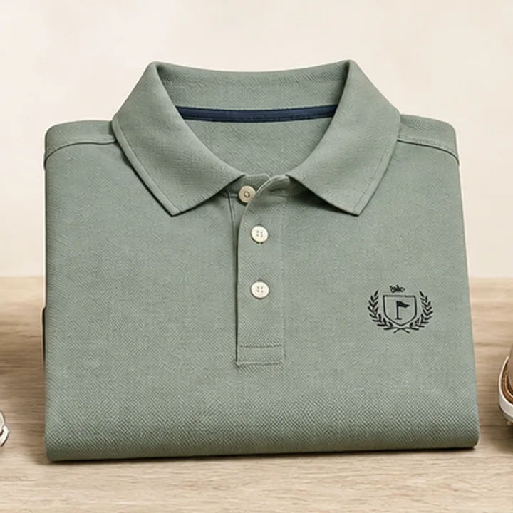 Sage premium performance golf polo