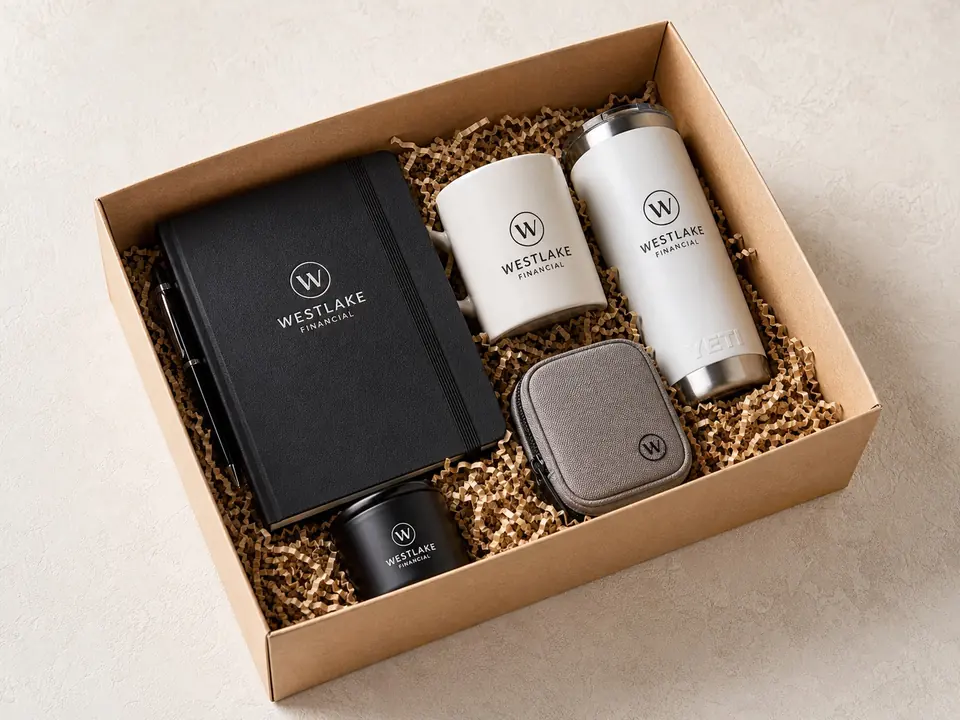 Thoughtful premium gift curated for a client relationship